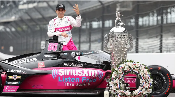 Helio Castroneves, last winner of the Indy 500