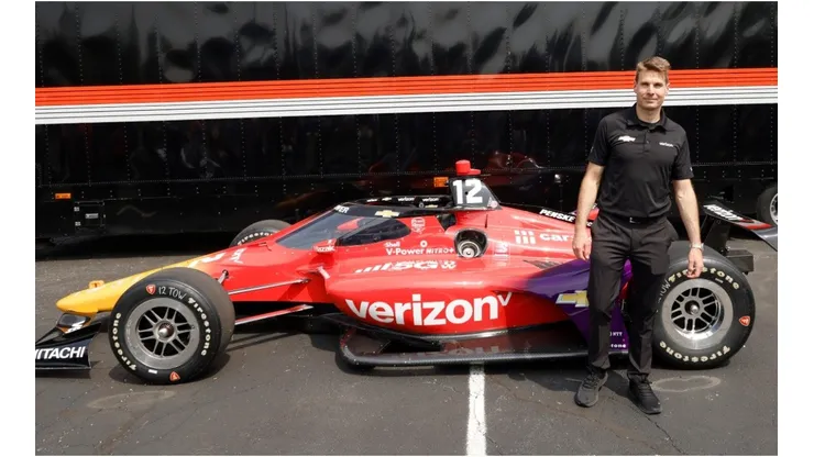 Will Power, current leader of the IndyCar Series