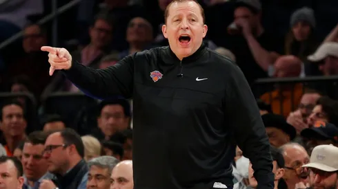 Knicks head coach Tom Thibodeau.