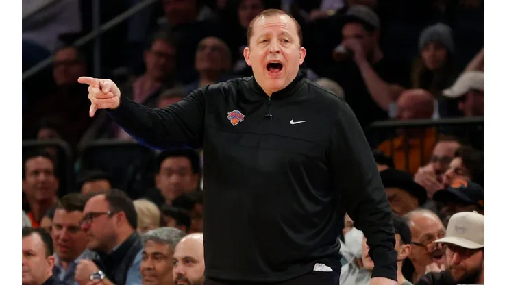 Knicks head coach Tom Thibodeau.