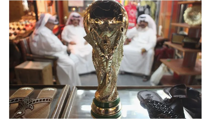 The coveted FIFA World Cup Trophy