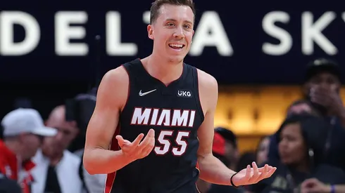 Duncan Robinson of the Miami Heat.