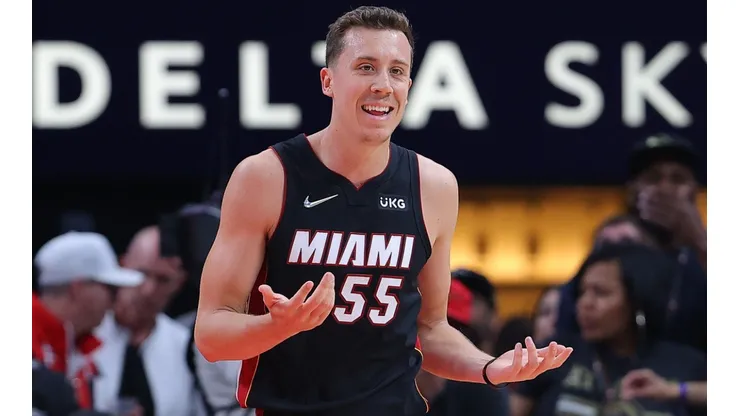 Duncan Robinson of the Miami Heat.