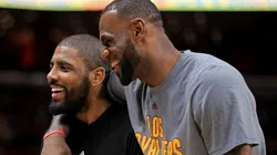 Kyrie Irving and LeBron James