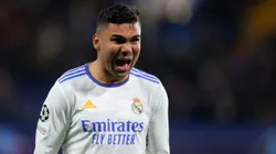 Casemiro of Real Madrid during a UEFA Champions League game