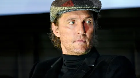 Mcconaughey at the Special NY Screening Of "The Gentlemen" At The Alamo Drafthouse