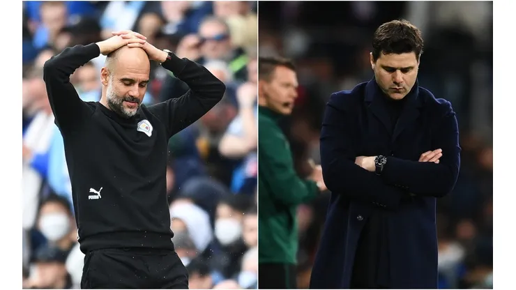 Pep Guardiola and Mauricio Pochettino