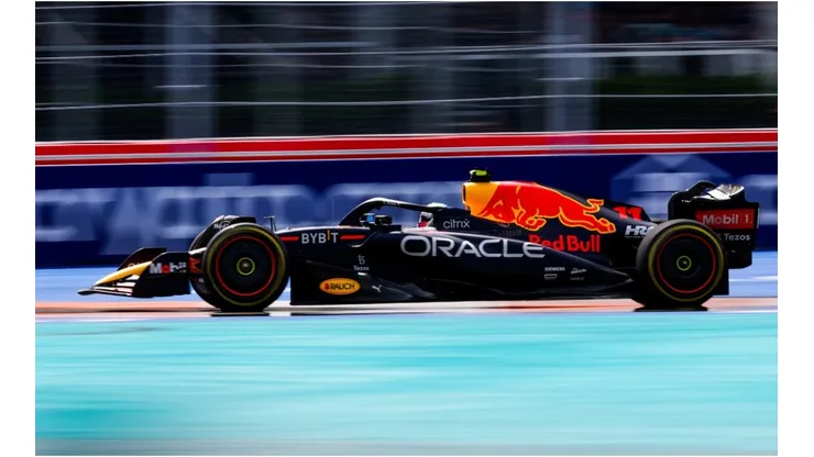 Sergio Perez Red Bull Racing during the F1 Grand Prix of Miami