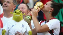 The FIFA World Cup fans enjoying the tournament