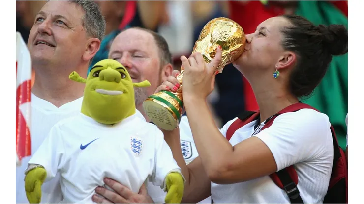 The FIFA World Cup fans enjoying the tournament