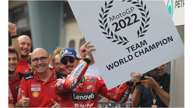 Francesco Bagnaia, 2022 champion