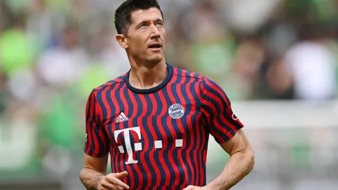 Robert Lewandowski of FC Bayern Munich