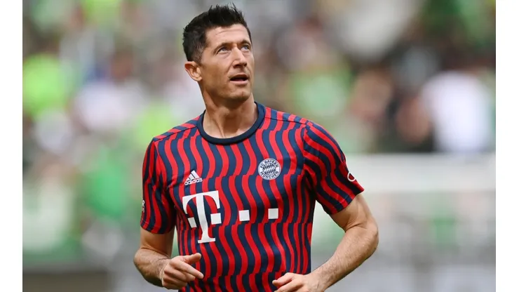 Robert Lewandowski of FC Bayern Munich