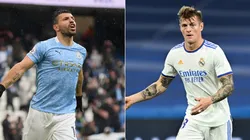 Sergio Aguero and Toni Kroos