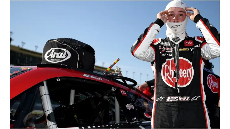 Christopher Bell, owner of the pole in the AdventHealth 400