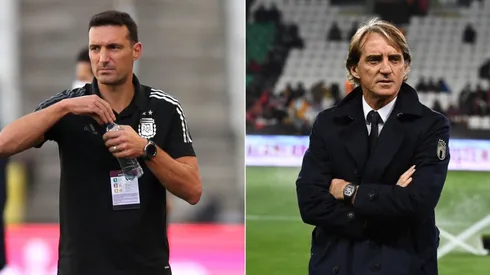 Lionel Scaloni and Roberto Mancini