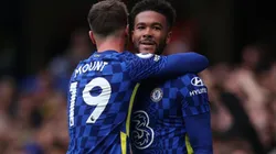 Mason Mount and Reece James of Chelsea