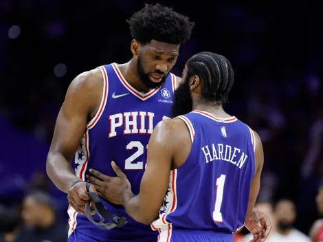 Joel Embiid throws shade at James Harden, praises Jimmy Butler after elimination