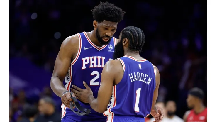 Joel Embiid and James Harden