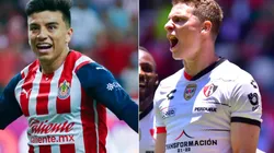 Fernando Beltran of Chivas and Julio Furch of Atlas