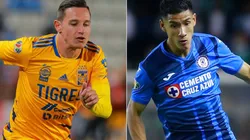 Florian Thauvin of Tigres and Uriel Antuna of Cruz Azul