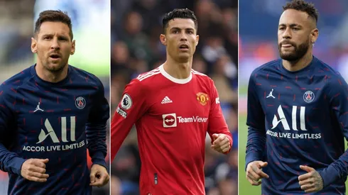 Messi, Cristiano Ronaldo and Nyemar