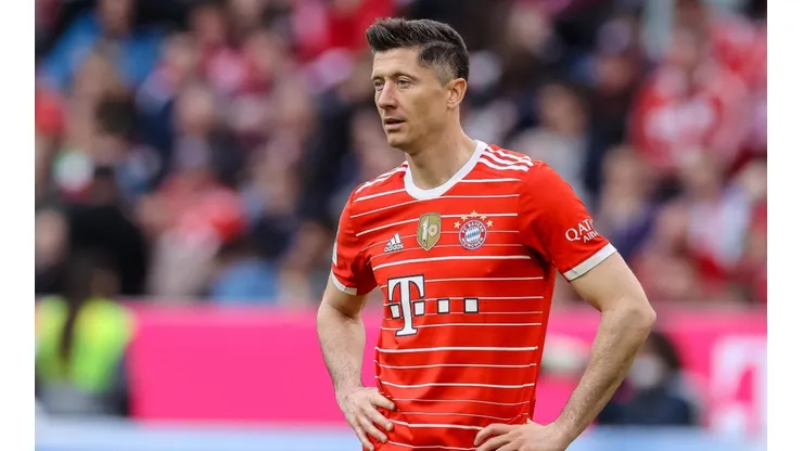 Robert Lewandowski of Bayern Munich