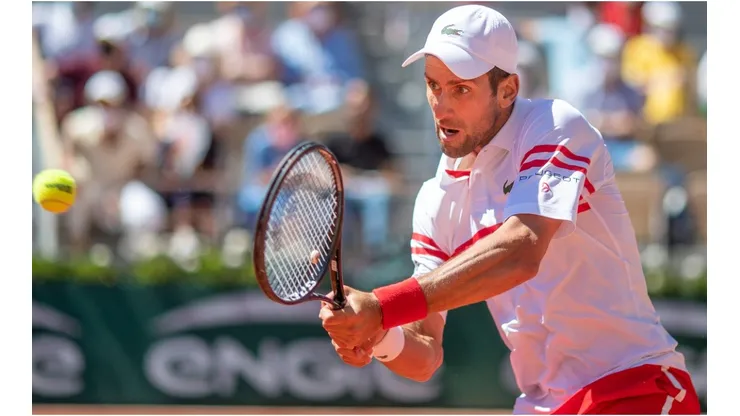 Novak Djokovic, the current Roland Garros champion