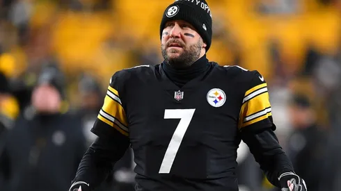 Ben Roethlisberger in his final game in Pittsburgh.
