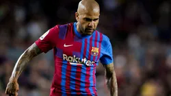 Dani Alves of FC Barcelona