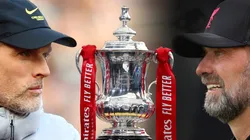 Thomas Tuchel of Chelsea and Jurgen Klopp of Liverpool