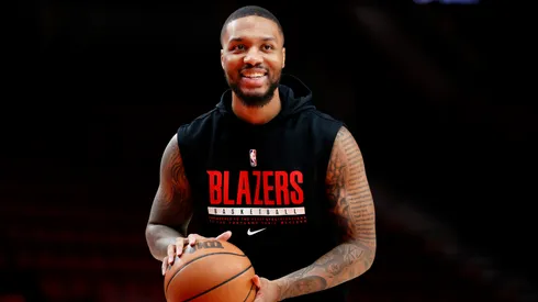 Blazers star Damian Lillard.