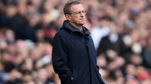 Manchester United interim boss Ralf Rangnick.
