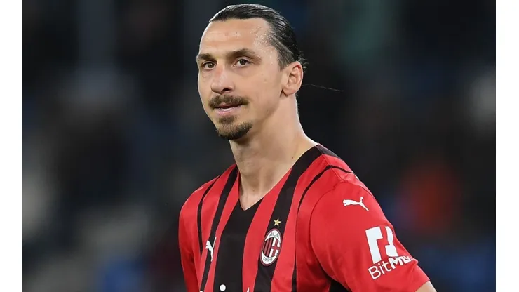 AC Milan striker Zlatan Ibrahimovic.