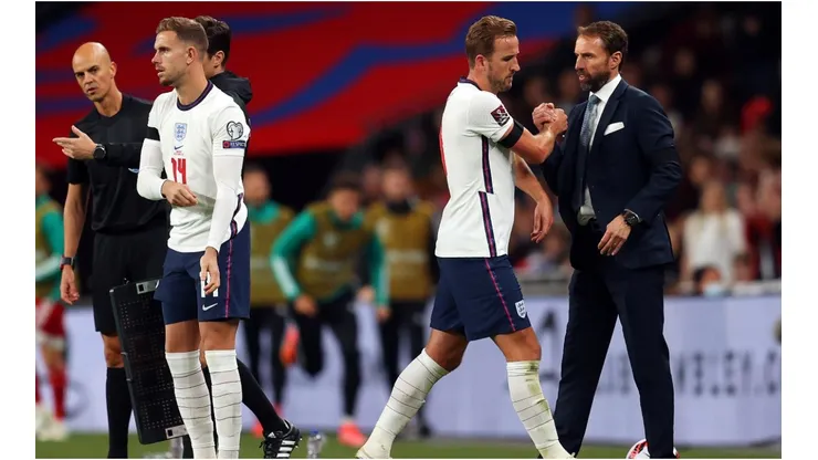Gareth Bale, Harry Kane, Jordan Henderson, England