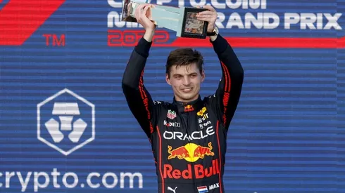 Max Verstappen after winning the Grand Prix of Miami