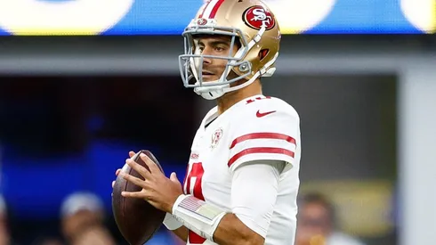 Was the 49ers' loss to the Rams in the 2021 NFC Championship Game the last game for Jimmy Garoppolo in San Francisco?
