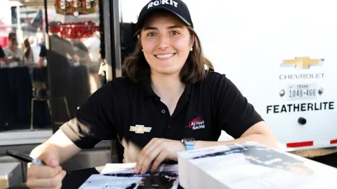 IndyCar Series driver Tatiana Calderon