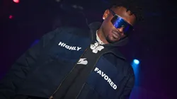 Antonio Brown attends a Party at Vision Lounge on March 4, 2022 in Atlanta, Georgia.