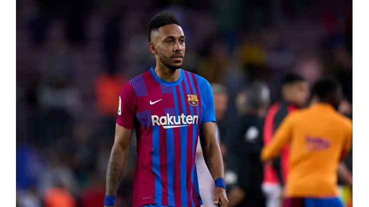 Pierre-Emerick Aubameyang of FC Barcelona