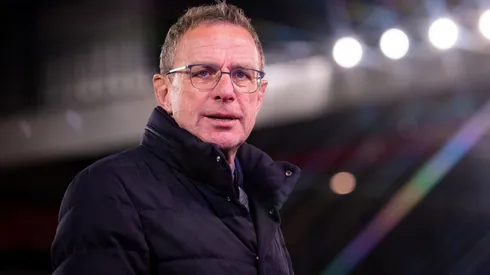 Manager Ralf Rangnick of Manchester United