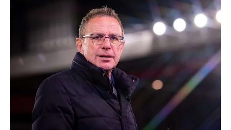 Manager Ralf Rangnick of Manchester United