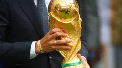 The coveted FIFA World Cup Trophy
