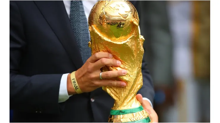 The coveted FIFA World Cup Trophy