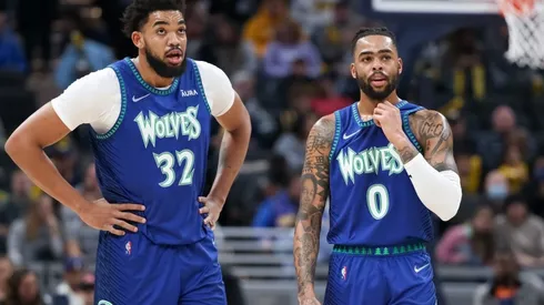 Karl-Anthony Towns & D'Angelo Russell