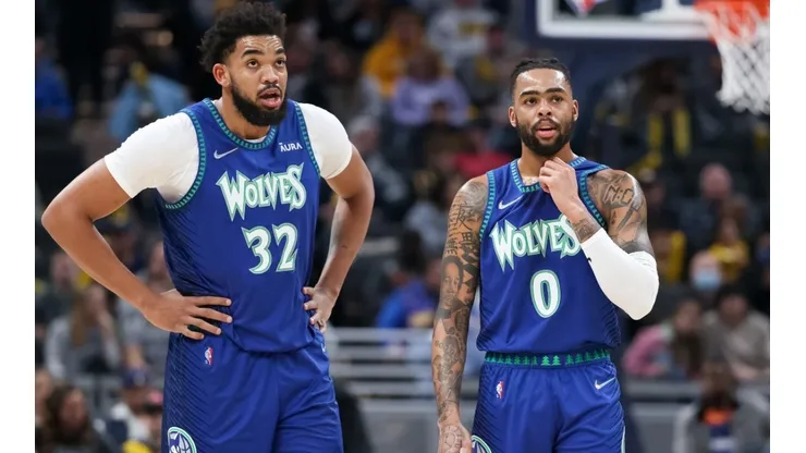 Karl-Anthony Towns & D'Angelo Russell