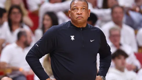 Philadelphia 76ers coach Doc Rivers.