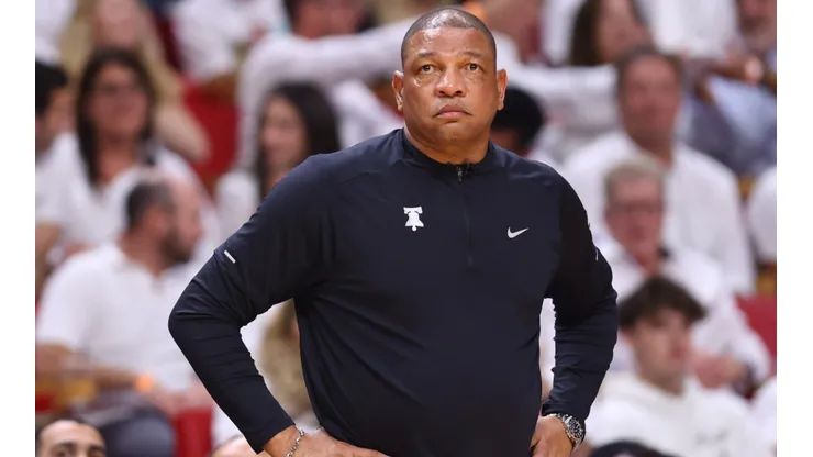 Philadelphia 76ers coach Doc Rivers.
