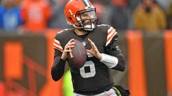 Baker Mayfield in action for the Browns.