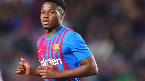 Ansu Fati of FC Barcelona